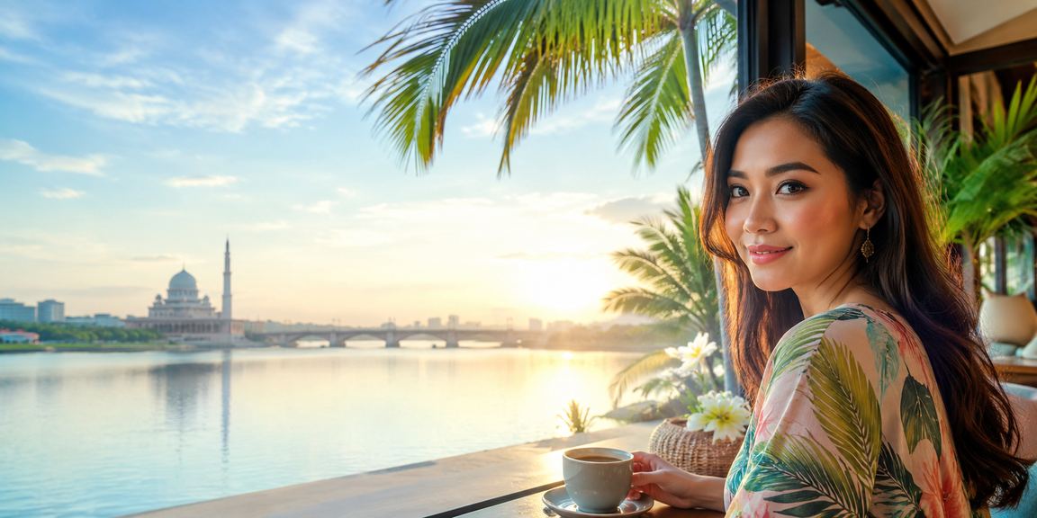 Pengguna membuat pertaruhan melalui telefon mudah alih di Putrajaya